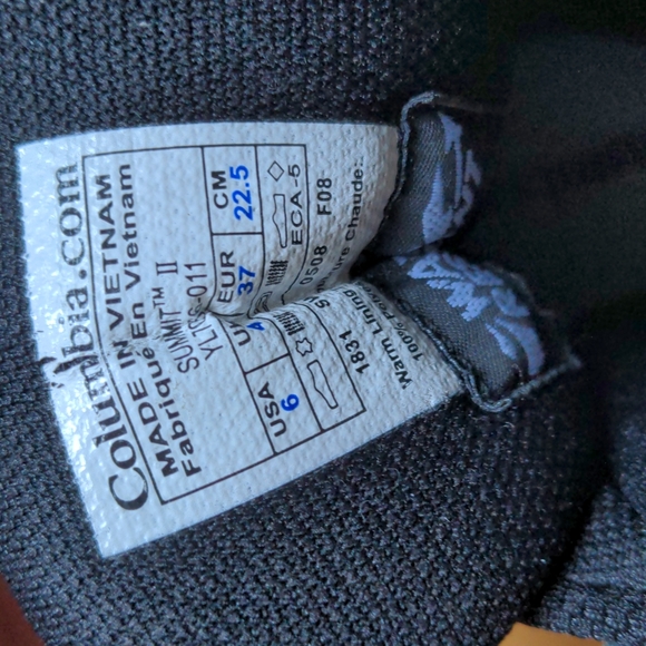 Columbia Women's Summit 2 Boots Size 6 - Picture 6 of 6